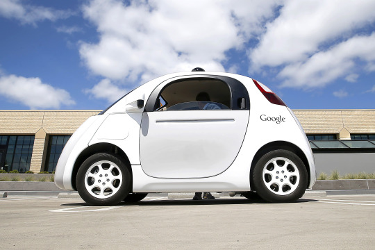 image of self driving car from google