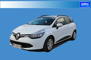 rent a car vozilo renault clio