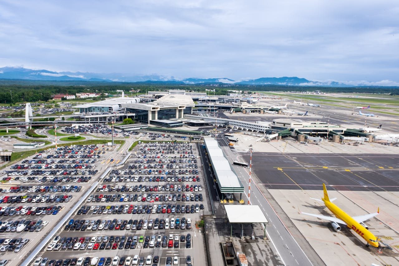 Parking na aerodromu